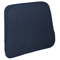 UT5415    Back Rest Cushion---Black Fabric---Steel Base